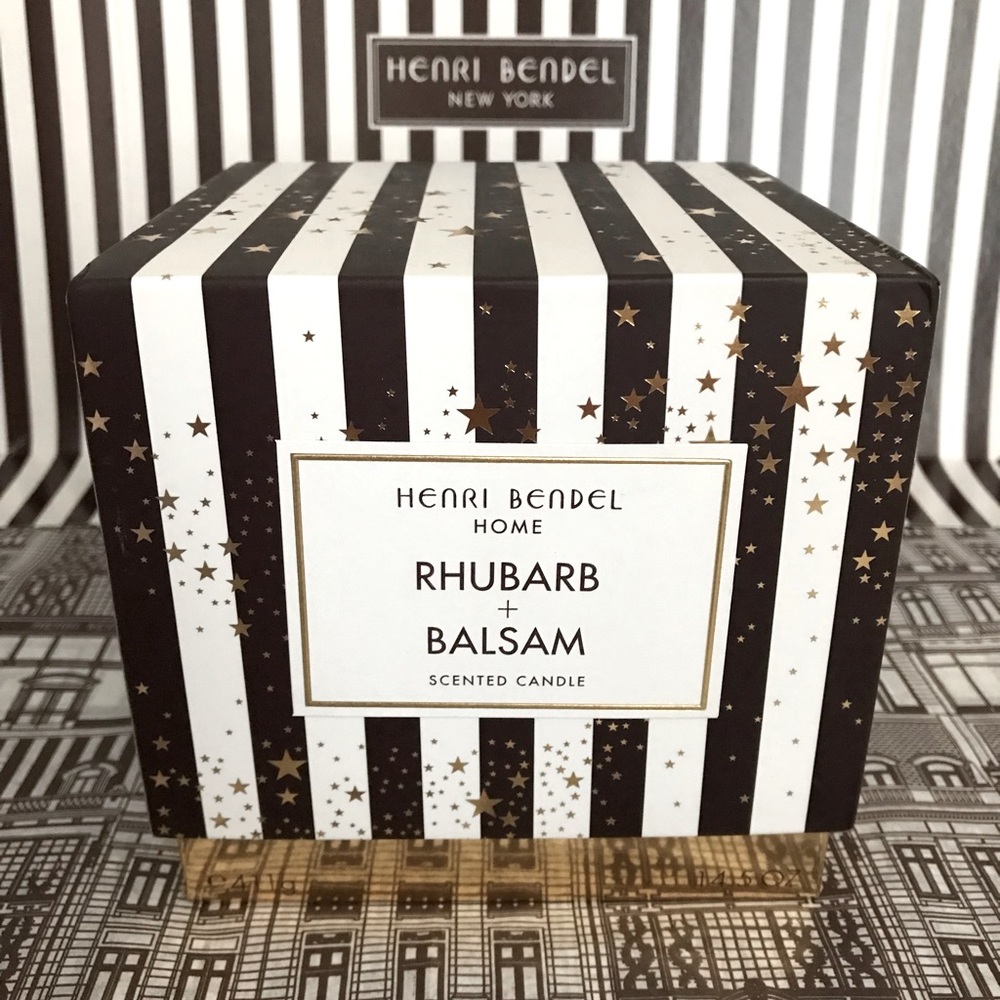 Henri Bendel Rhubarb and Balsam 14.5oz  Scented Candle